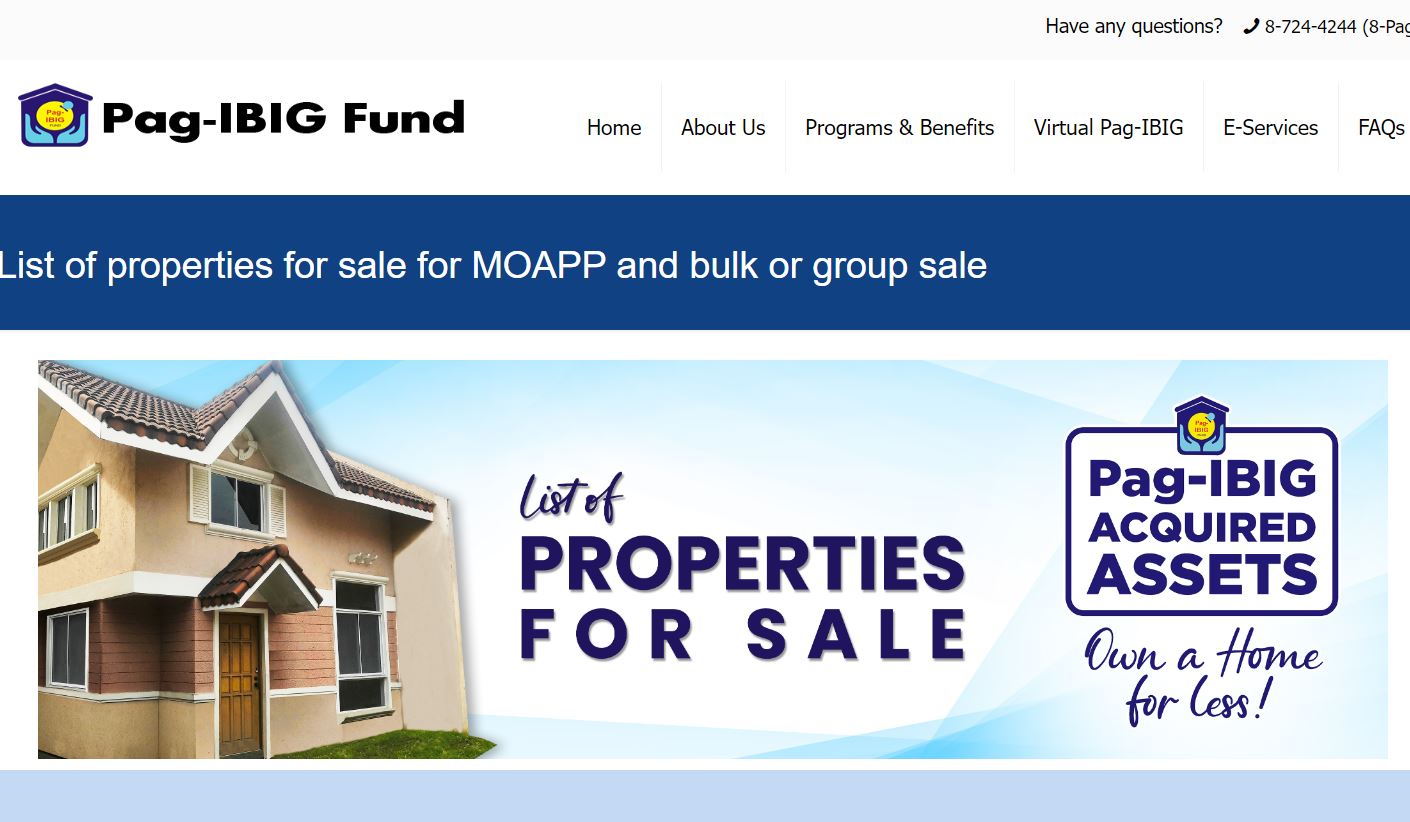How to buy a house in Pag-ibig Foreclosed properties
