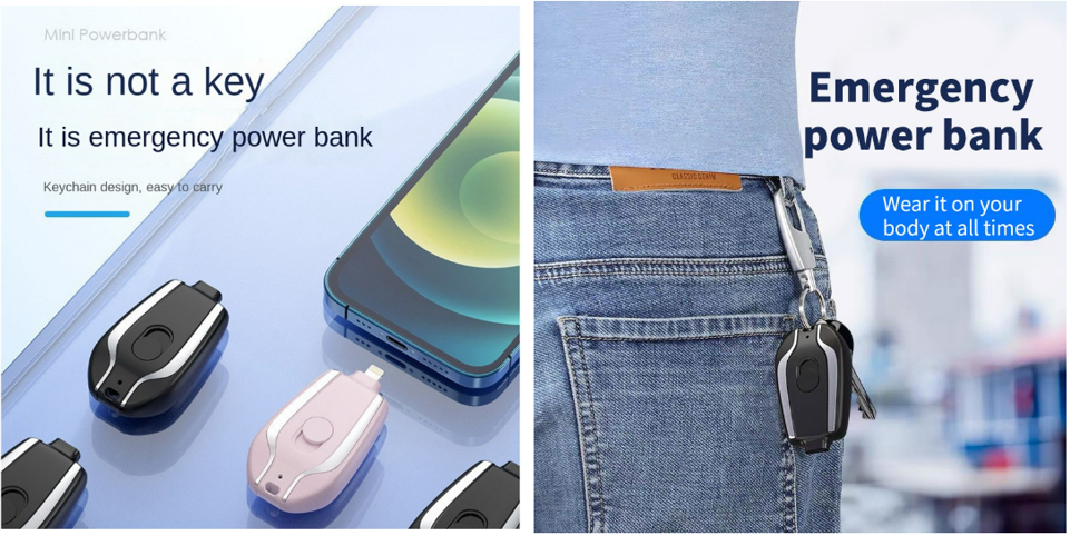 Portable Key Chain Power Banks in Philippines for your Smart Phone